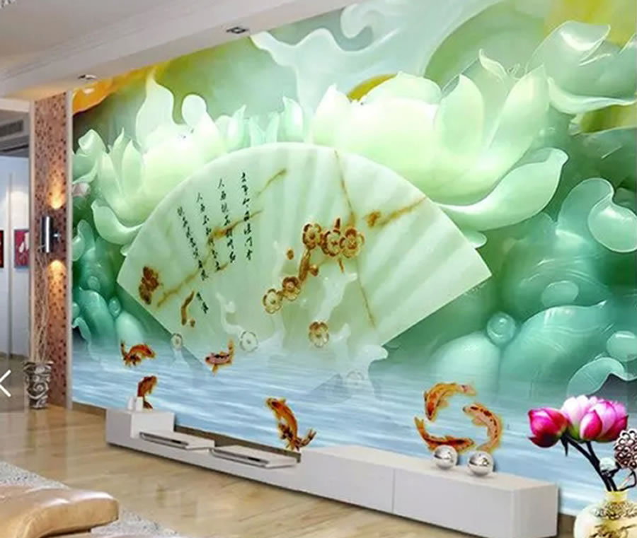 Tranh decal UV dán tường 3D khổ lớn cao cấp tại TP Vinh Nghệ An
