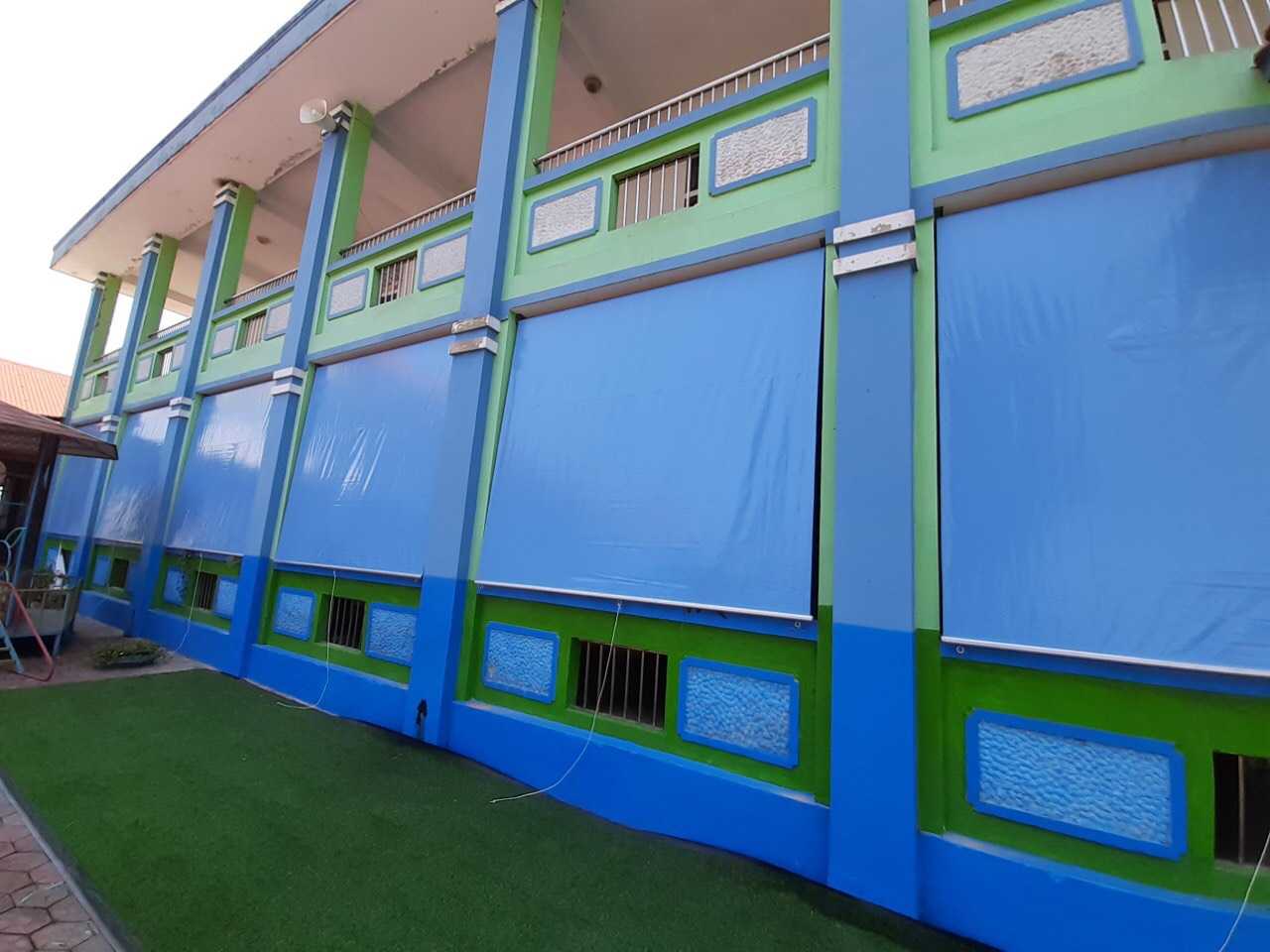 Bạt cuốn che nắng mưa Vinh Nghệ An